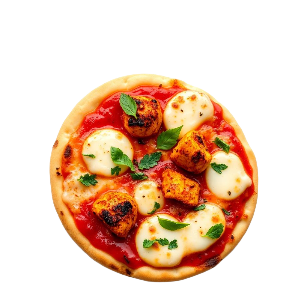 Chicken Pepper Mini Pizza